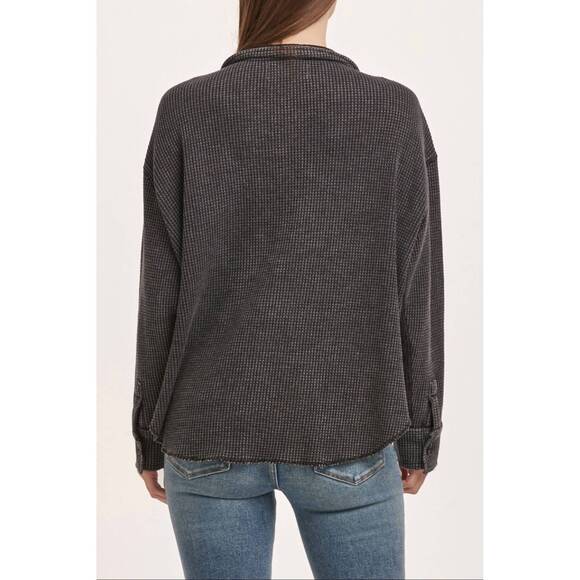 NEW DEAR JOHN DENIM foster shirt in black - Picture 4 of 4